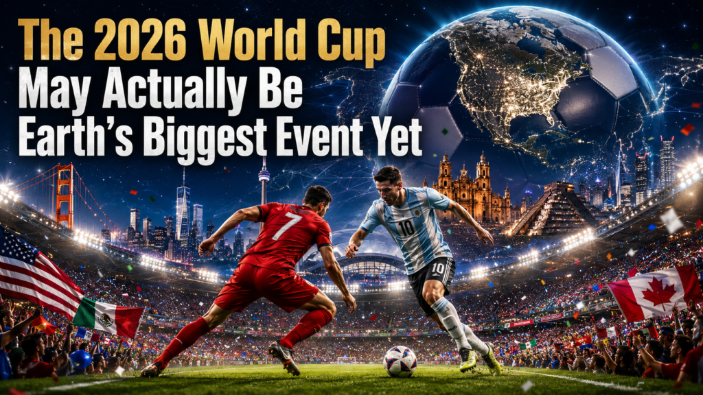 The 2026 World Cup May Actually Be Earth’s Biggest Event Yet